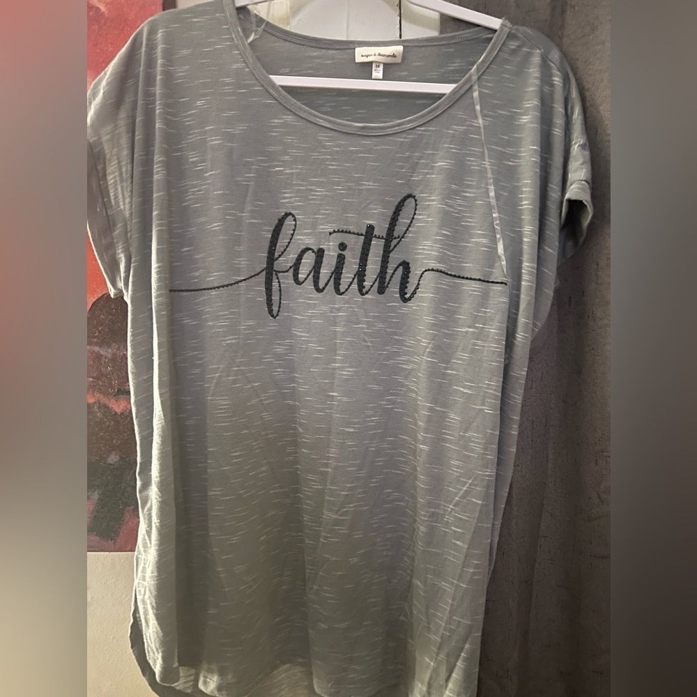 Women’s Faith Top by Sugar & Diamonds